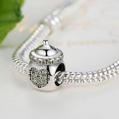 Conta de prata 925 (biberão)