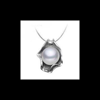 Pendente / Pingente prata 925 e pérola natural