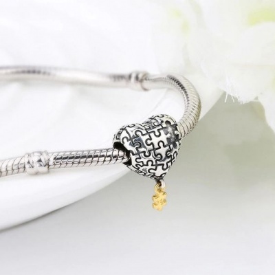 Conta de prata 925 (puzzle)