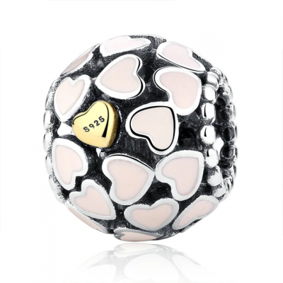 Conta de prata 925 (abundância de amor)