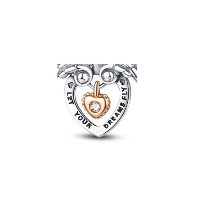 Conta pingente de prata 925 (let your dreams fly)