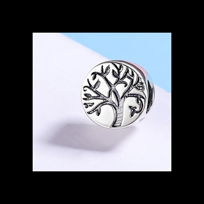 Conta de prata 925 compatível com pandora (árvore da vida)