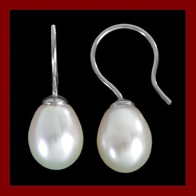 Brincos prata 925 com pérola natural