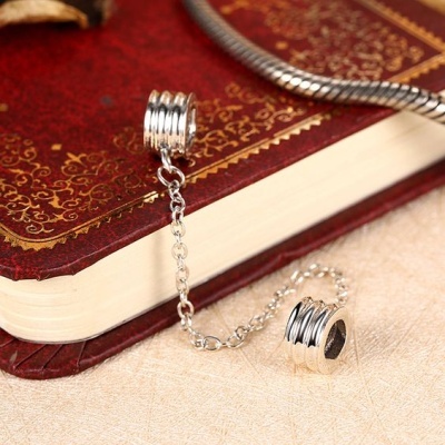 Corrente de segurança de prata 925