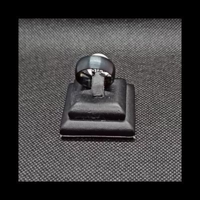 Aliança / anel de aço inoxidável cor preta Aliança / anel de aço inoxidável cor preta