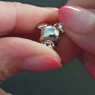 Conta de prata 925 (Minnie)