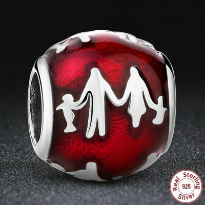 Conta de prata 925 (laços de família)