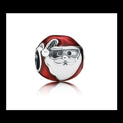 Conta compatível com pandora (Pai Natal brincalhão)