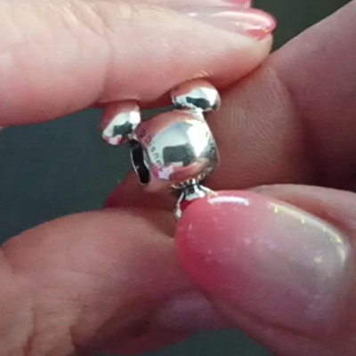 Conta de prata 925 (Mickey)