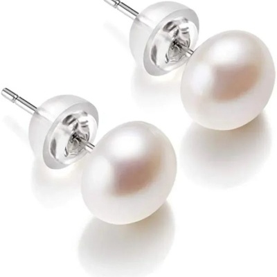 Brincos de prata 925 com pérola