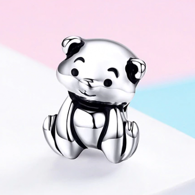 Conta pingente compatível com pandora (urso)