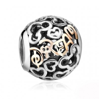 Conta de prata 925 - Dream  (bicolor)