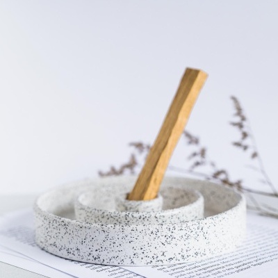 porta velas/palo santo