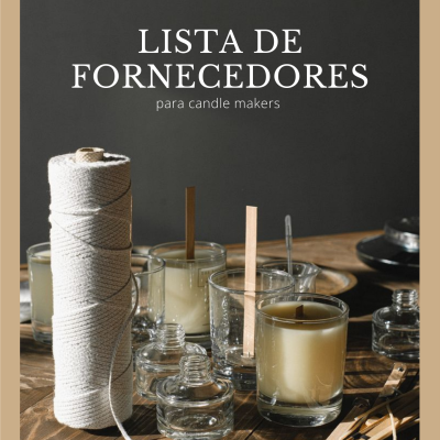 Ebook Lista de Fornecedores para Candle Makers by Cleos Mood