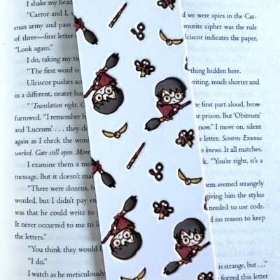 Marcador de Livros Harry Potter