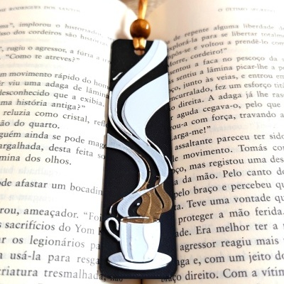 Marcador de Livros Café