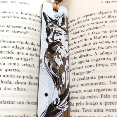 Marcador de Livros Raposa