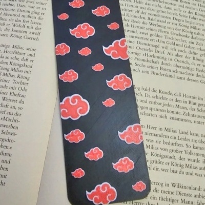 Marcador de Livros Akatsuki