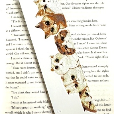 Marcador de Livros Gato4