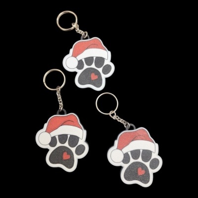 Porta Chaves Pata Natal Porta Chaves Pata Natal