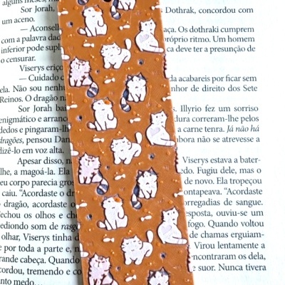 Marcador de Livros Gatos5