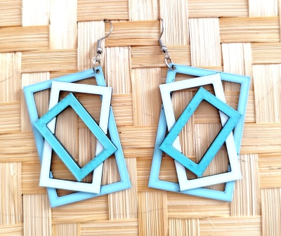 Brincos Retângulo