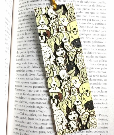 Marcador de Livros Cães