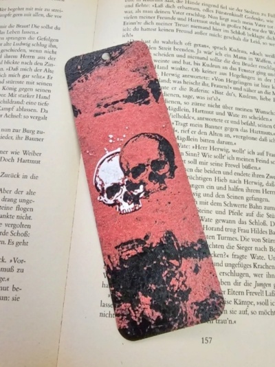 Marcadores de Livros Caveira