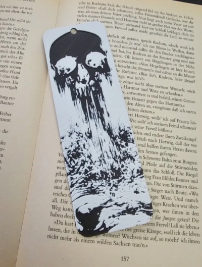 Marcador de Livros Caveira2