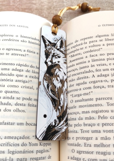 Marcador de Livros Raposa