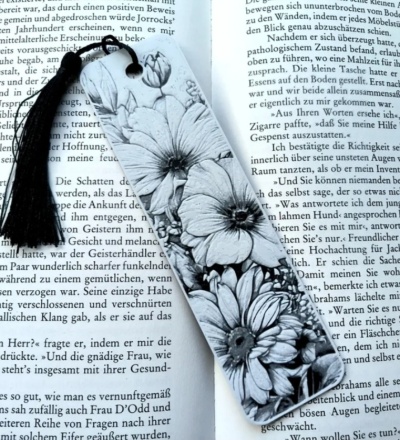 Marcador de Livros Flores