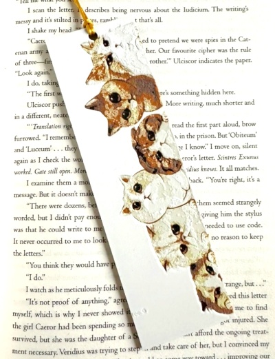 Marcador de Livros Gato4