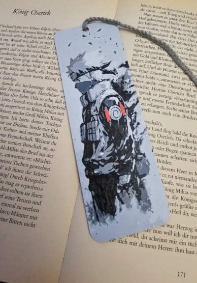 Marcador de Livros Kakashi