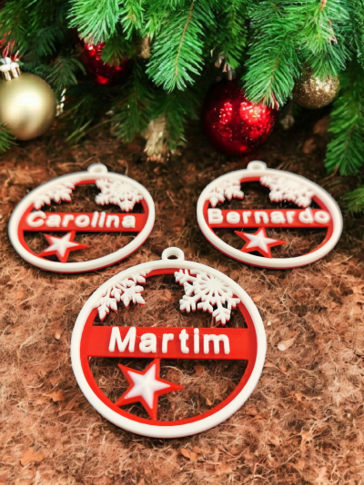 Boal de Natal com Estrela