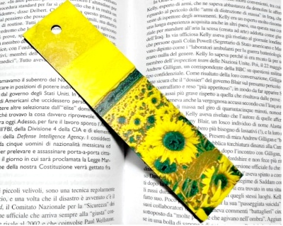 Marcador de Livros Girassol