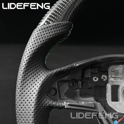 Volante CLA 180 GLC GLA GLE W211 W212 W213 W203 W204 W205 2013 2014 2015 2016 2017 2018 Fibra de Carbono  Mercedes Benz