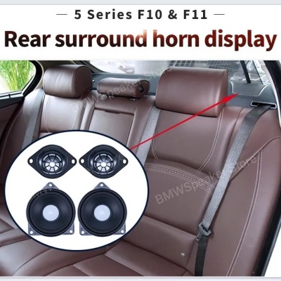 Kit De Atualização De Áudio Para BMW F10 F11 Série 5, Alto-falante Horn Midrange, Tweeter Tampa Do Altifalante, BMW HK