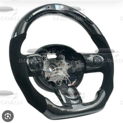 Volante MINI R55 R56 R57 R58 R59 R60 R61 de Fibra de Carbono COM DISPLAY Led Qualidade Novidade 2026