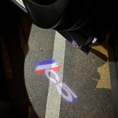 Iluminação Porta  Boas Vindas Portas Citroen, Xsara, expedição III, Saxo, Picasso C4, C4L, C3, C5, X7, C2, C6, 2pcs