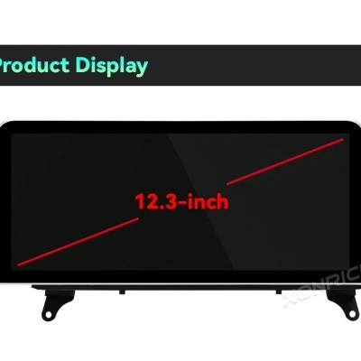 Radio BMW  x5 e70 x6 e71   1920*720p 12.3 Polegada 6gb 128gb QUALIDADE!!  android 12 ccc cic sistema ips navegação 4g lte gps