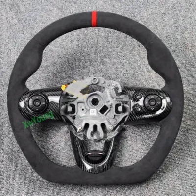 Volante  Mini F54 F55 F56 F57 F60 JCW Fibra de Carbono