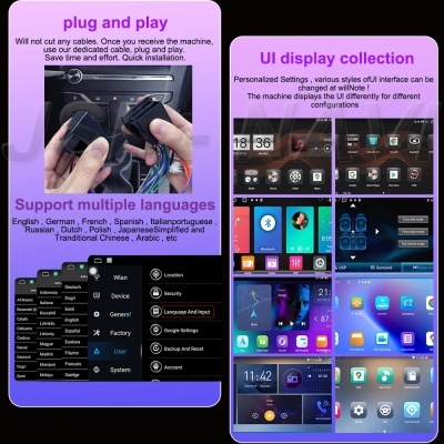 Radio Peugeot Peugeot 2008 208 de 2019 -2022  8g 128G QLED Novidade 2024 Radio Peugeot Peugeot 2008 208 de 2019 -2022  8g 128G QLED Novidade 2024