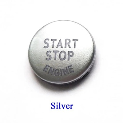 Tampa do interruptor de ignição do motor do carro, botão Start Stop, substituição da tampa da chave, BMW Série E, 3, X1, X5, X6, E70, E71, E90, E92, E84, E60 E61