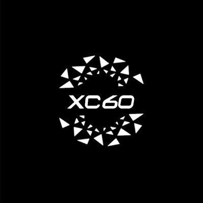 Iluminação Porta  Boas Vindas Portas Volvo V90, V60, S90, S60, XC40, XC60, XC90, S80, V40, 2008-2121, 2 pcs