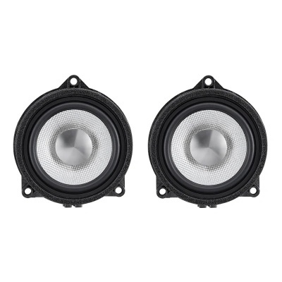 KIT Premium  Marca LQ AUDIO BMW E60/E61/F10/F11  F30/F31 G20 G30, Cone De Carbono Diafragma Midrange Speaker, Silk Dome Tweeter, Subwoofer,