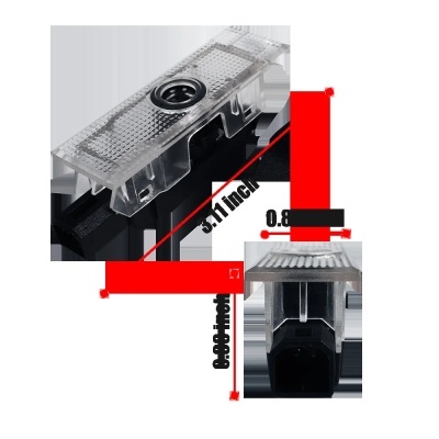 Iluminação Porta  Boas Vindas Portas FIAT 500X 500L