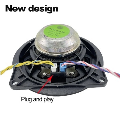 Alto-falante médio do painel da porta, alto-falantes de áudio para BMW E81, E82, E87, E88, E90, E91, E92, E93, F10, E60,F11, M5, F90, X1, E84, 3, 5, série X1, 4,5"