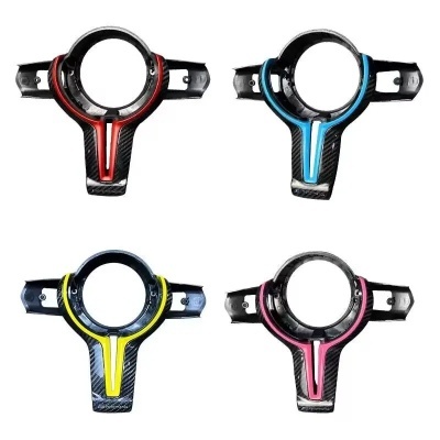 Guarnição do Volante  Fibra de Carbono  BMW Série M F80, F82, F10, F06, F12, F13, F15, F16, M-Performance  F20, F22, F30, F31, F32, f33, F36