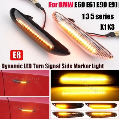 LED  Pisca Dinâmico intermitente sequencial, BMW E60, E61, E90, E91, E87, E81, E83, E84, E88, E92, E93, E82, E46, 1, 3, 5 séries LED  Pisca Dinâmico intermitente sequencial, BMW E60, E61, E90, E91, E87, E81, E83, E84, E88, E92, E93, E82, E46, 1, 3, 5 séries