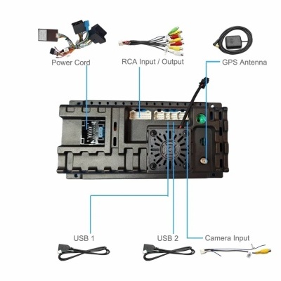 Radio  Honda Accord 7 2003-2007 Multimídia Navegação GPS Sem Fio Carplay RDS WIFI 4G QLED